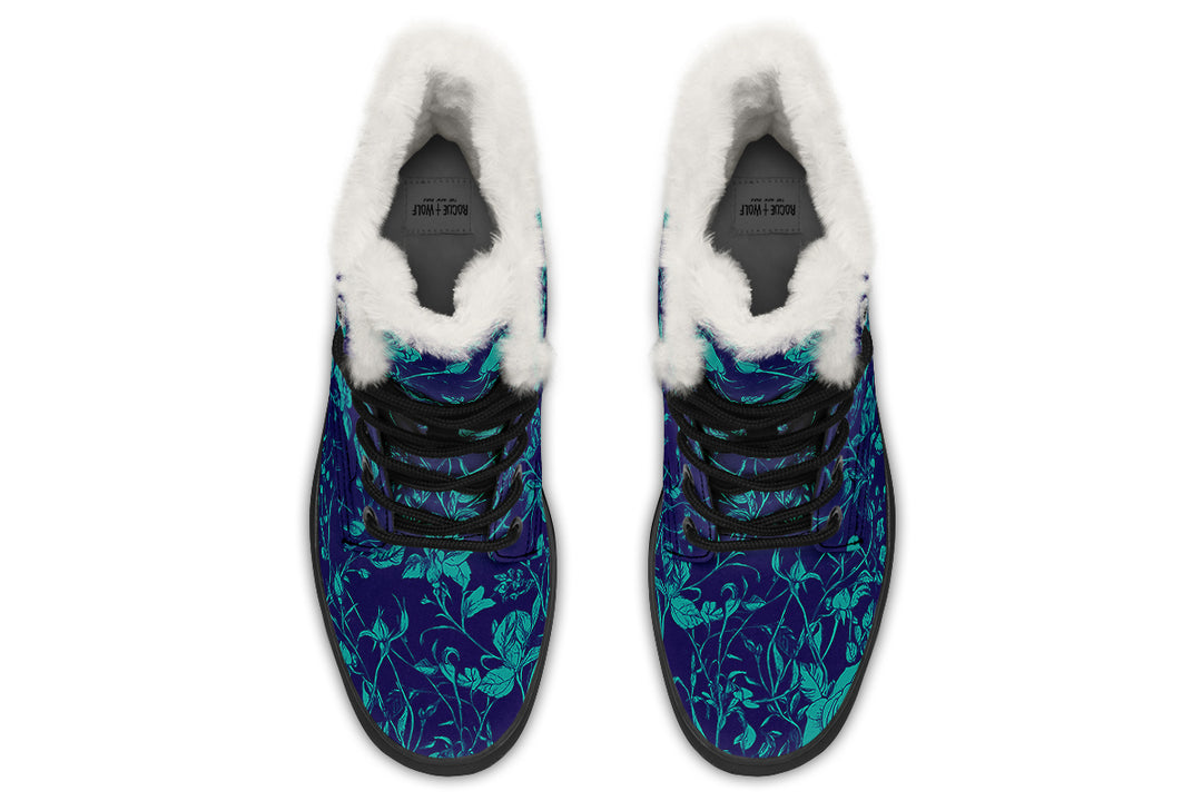 Ocean Rose Romance Winter Boots