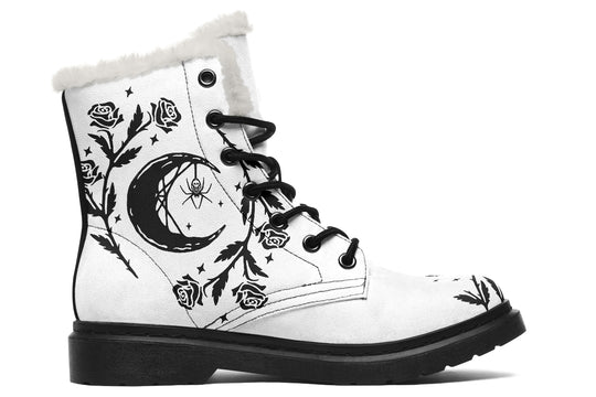 Pale Black Widow Winter Boots