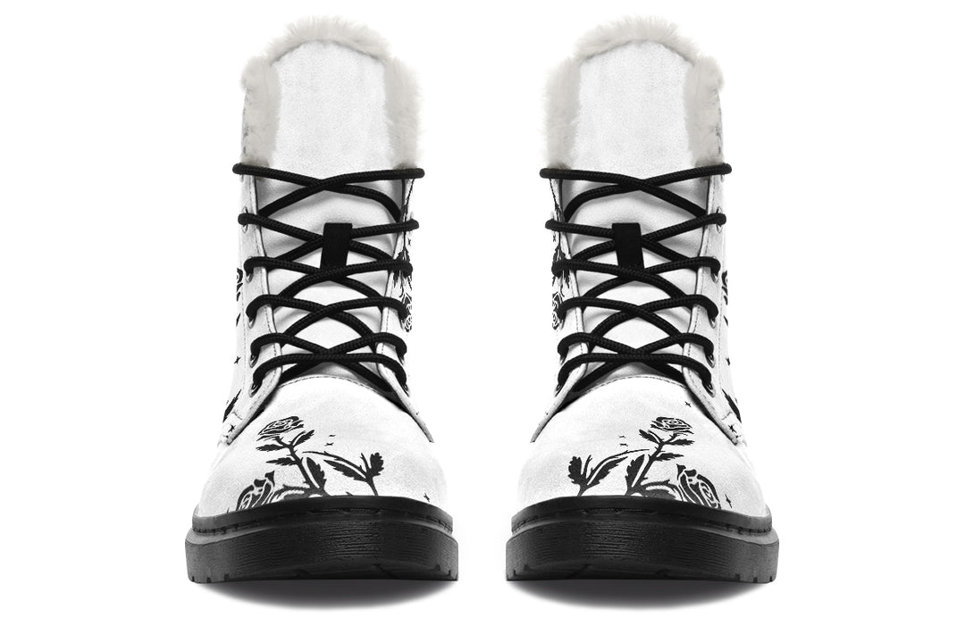 Pale Black Widow Winter Boots