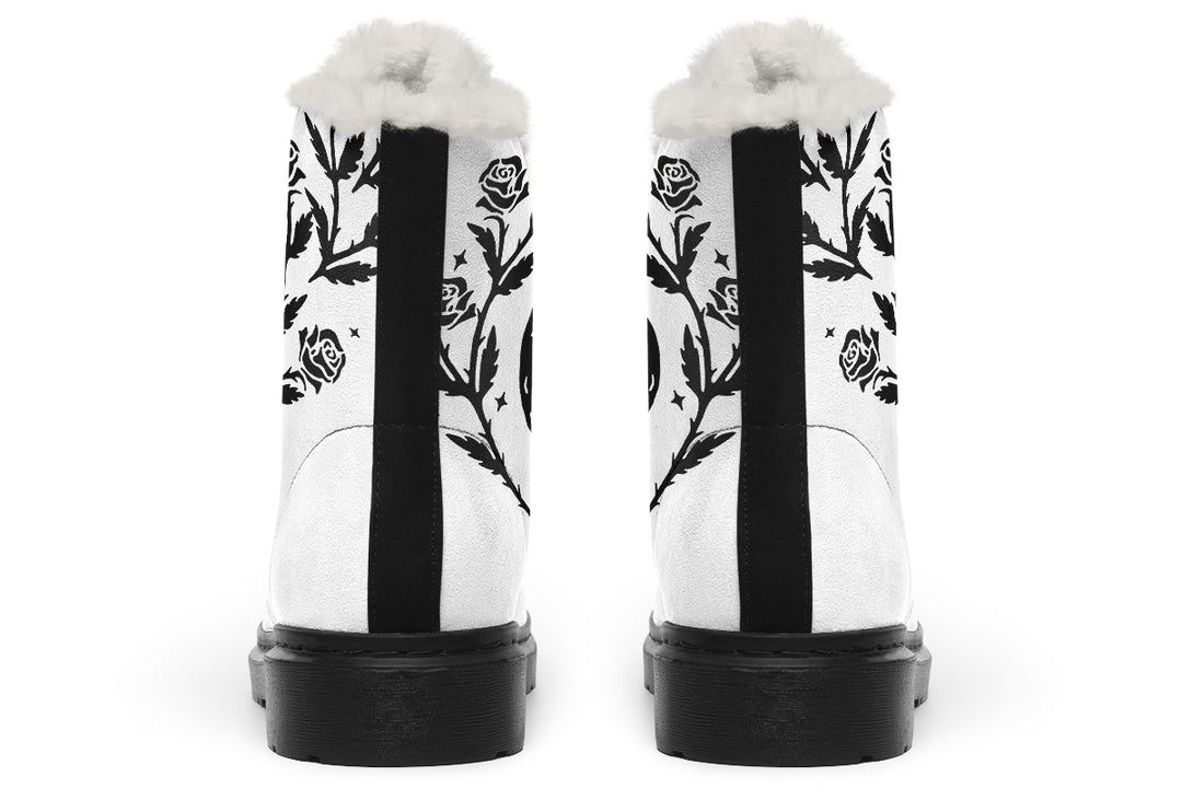 Pale Black Widow Winter Boots