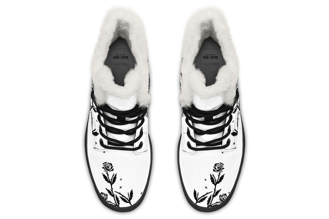 Pale Black Widow Winter Boots