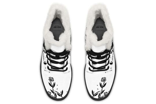 Pale Black Widow Winter Boots