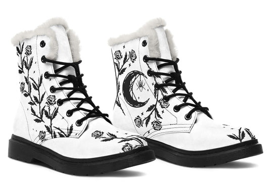 Pale Black Widow Winter Boots