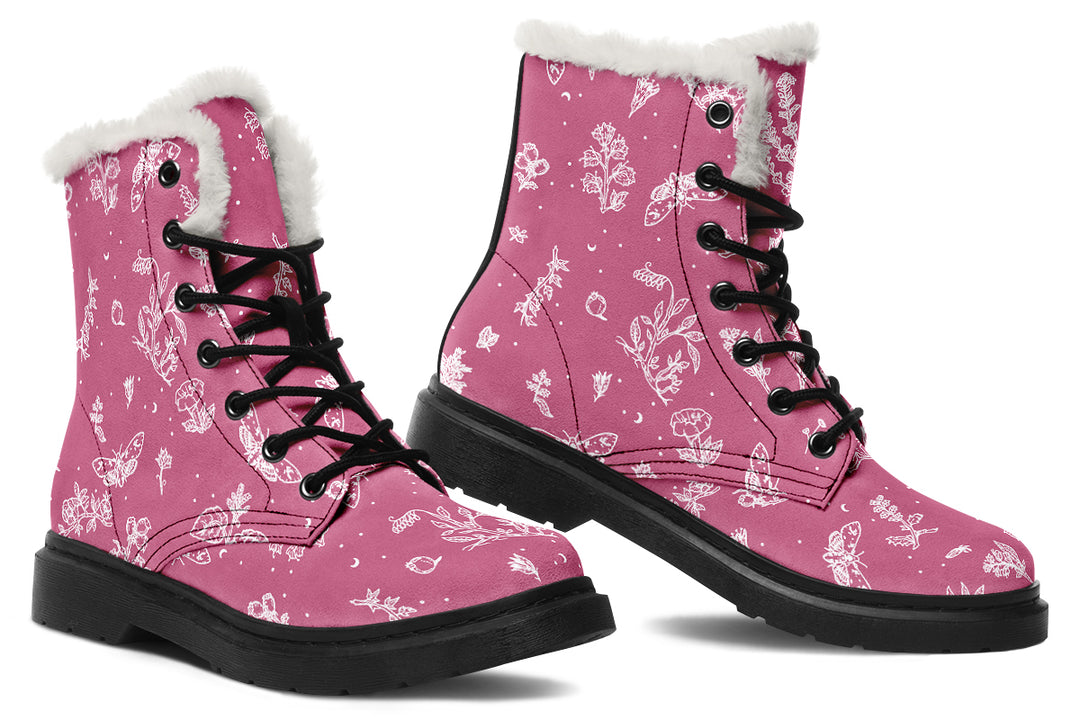 Mauve Nightshade Winter Boots