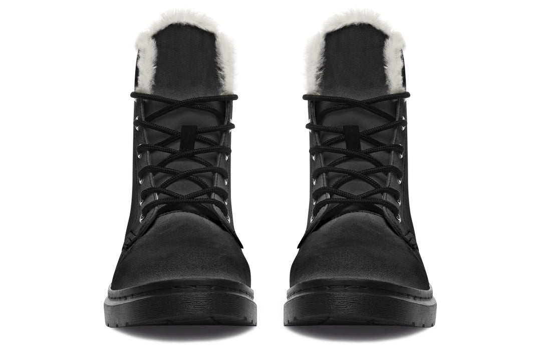 Pitch Black Winter Boots
