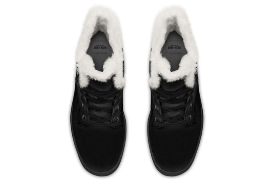 Pitch Black Winter Boots