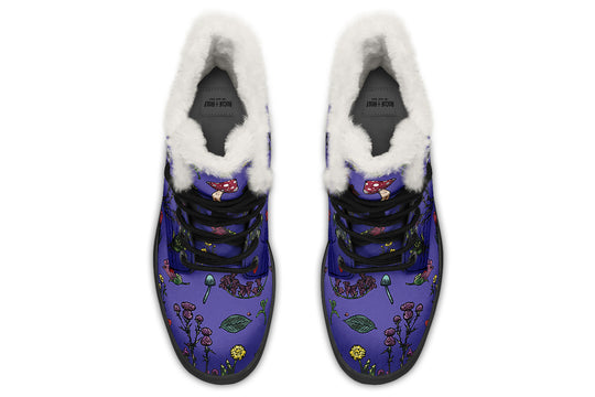 Purple Herbology Winter Boots