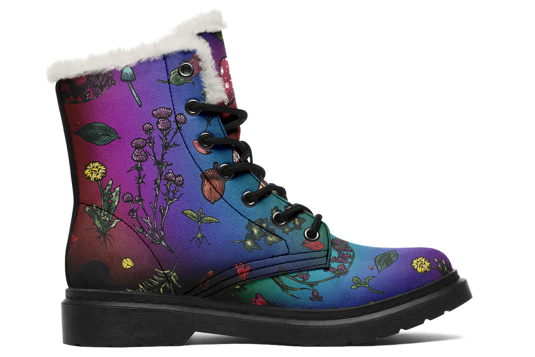 Rainbow Herbology Winter Boots