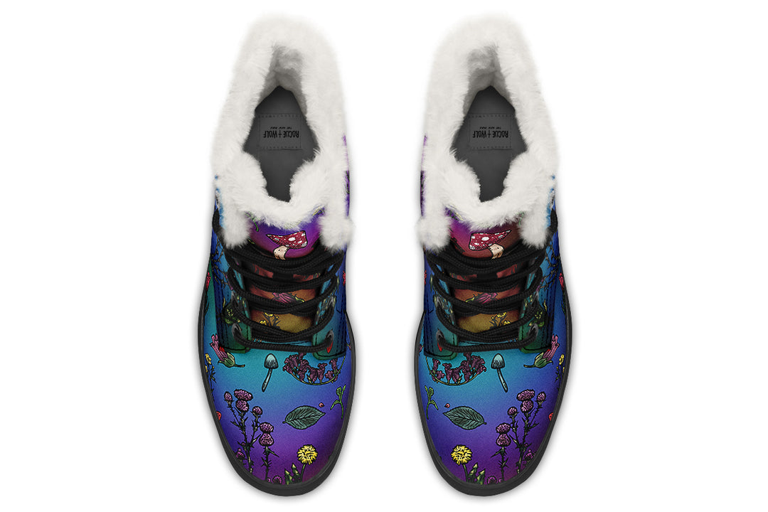 Rainbow Herbology Winter Boots