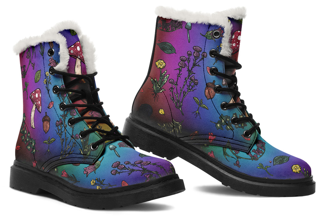 Rainbow Herbology Winter Boots