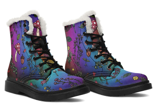 Rainbow Herbology Winter Boots