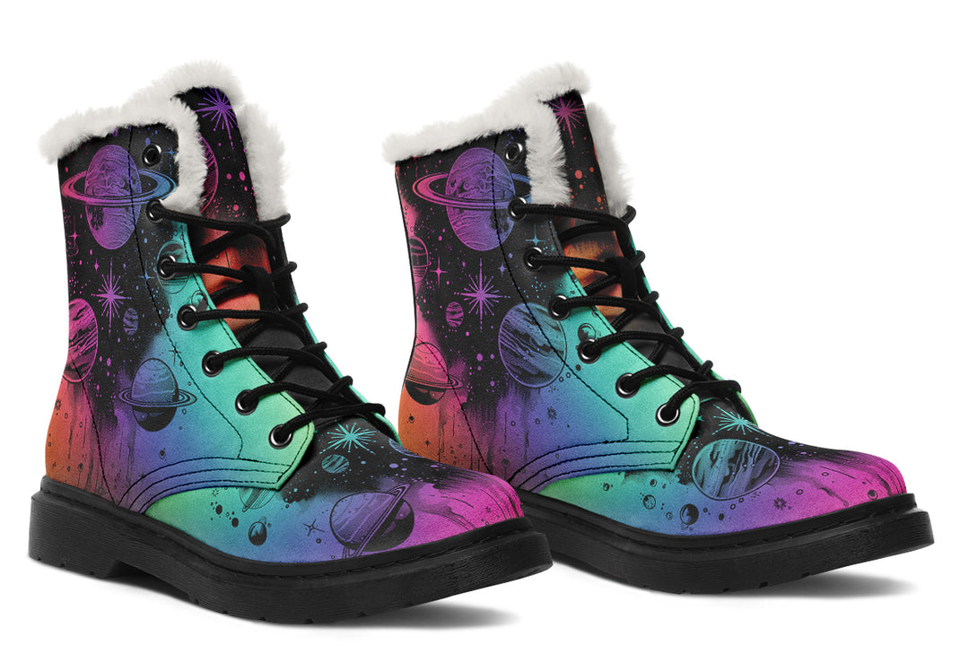 Rainbow Starwalker Winter Boots