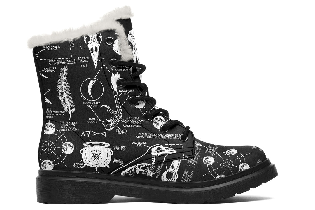 Raven Study Winter Boots