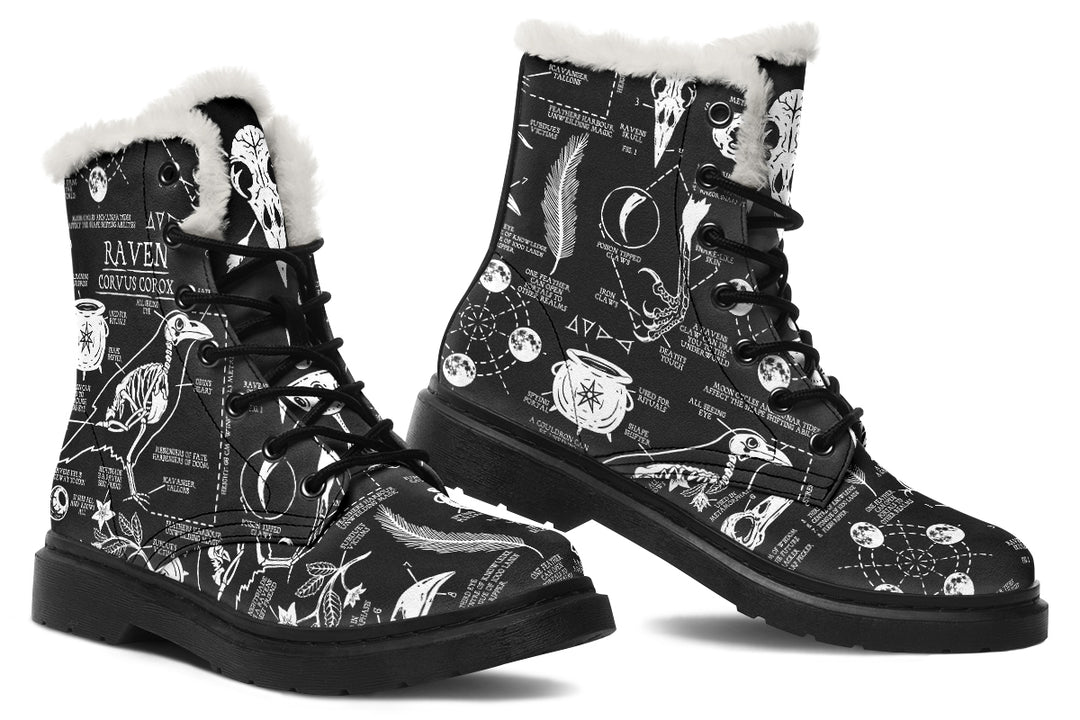 Raven Study Winter Boots