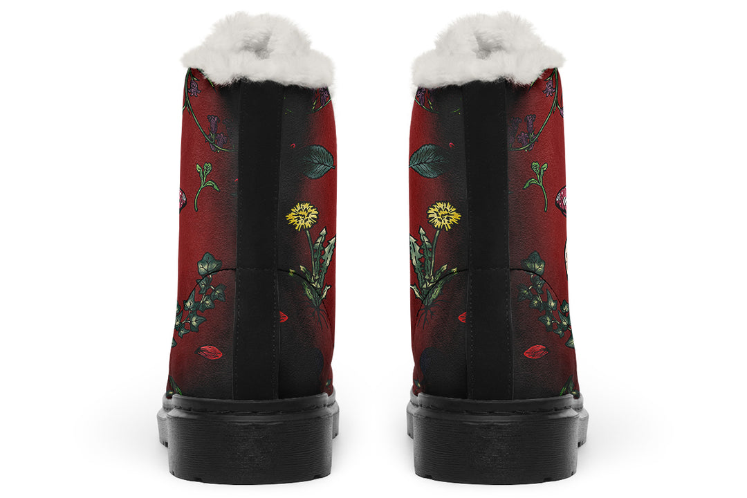 Red Herbology Winter Boots