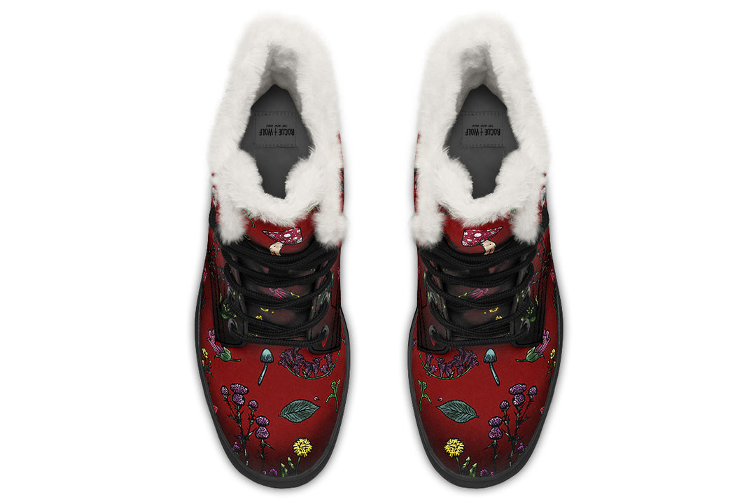 Red Herbology Winter Boots