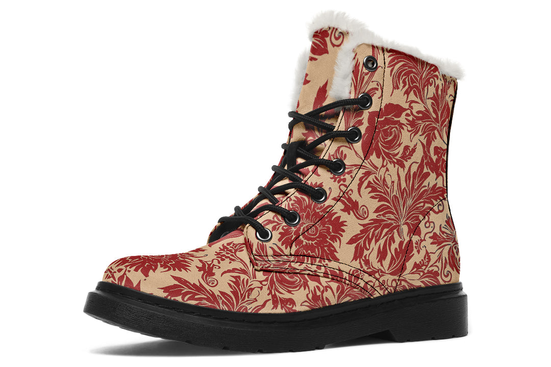 Red Old Glory Winter Boots