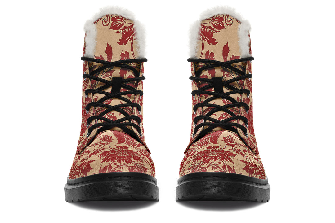 Red Old Glory Winter Boots