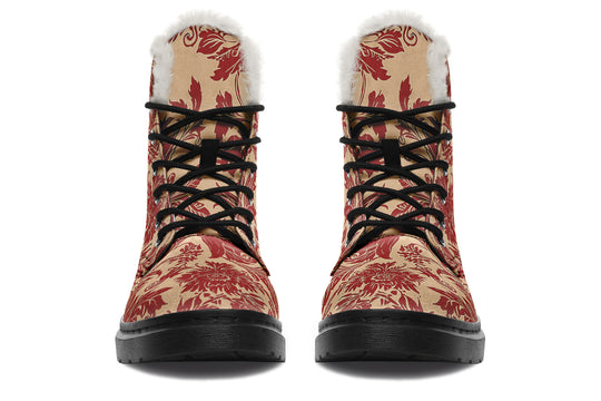 Red Old Glory Winter Boots