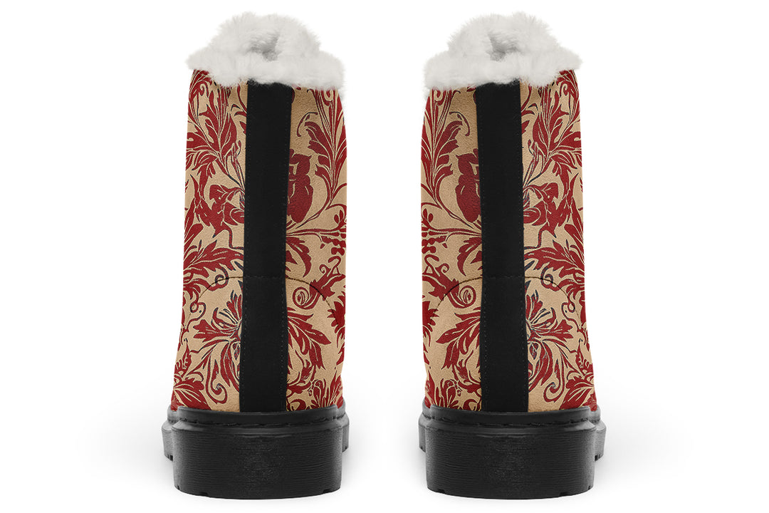 Red Old Glory Winter Boots