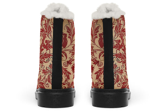 Red Old Glory Winter Boots