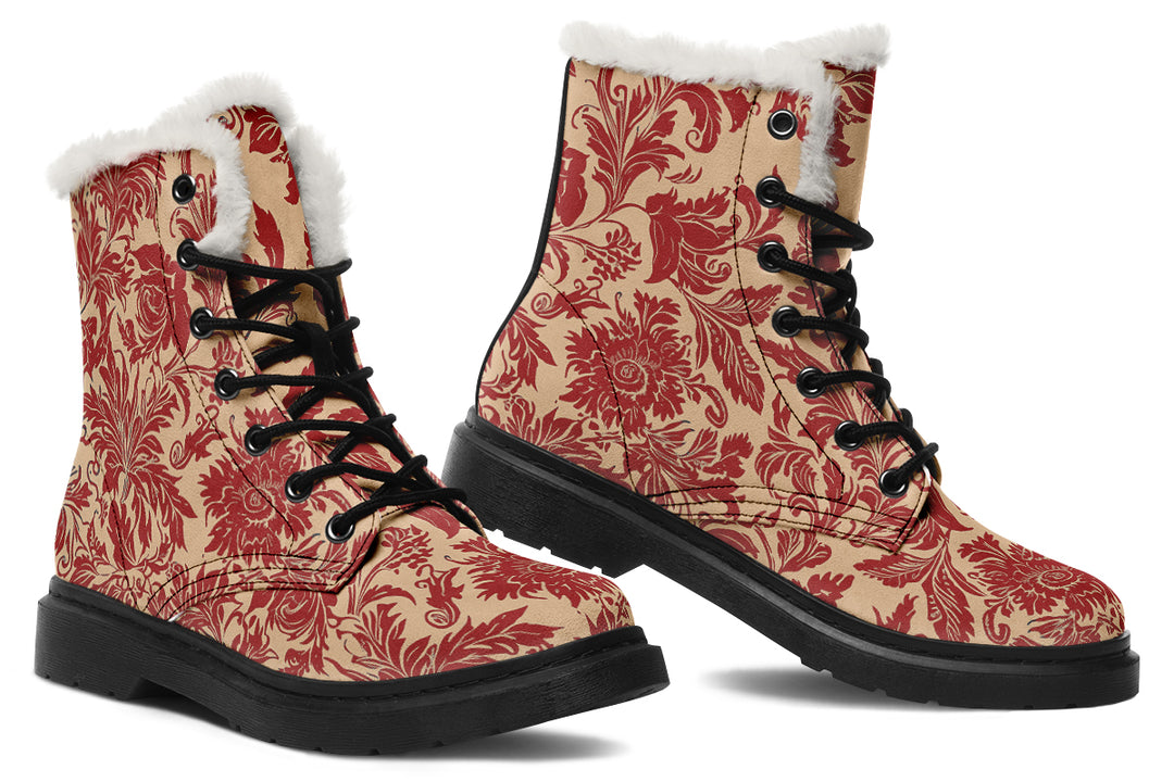 Red Old Glory Winter Boots