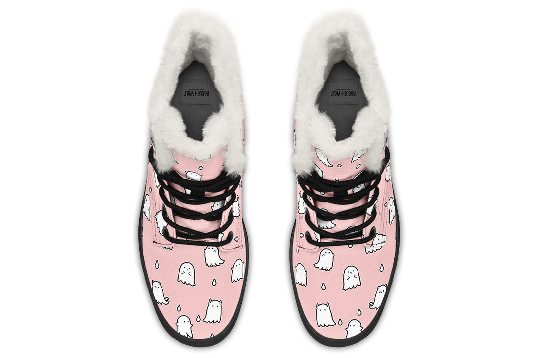 Rose Ghost Party Winter Boots