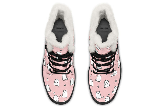 Rose Ghost Party Winter Boots