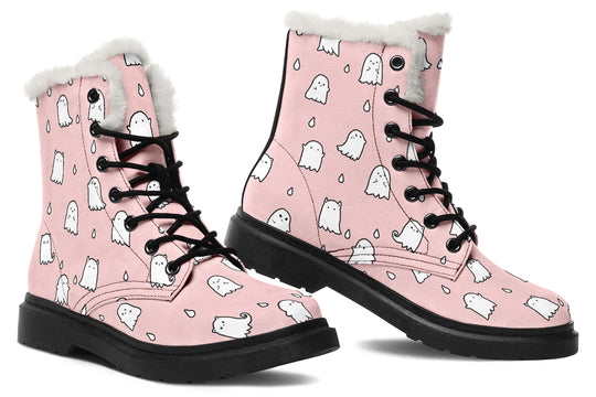 Rose Ghost Party Winter Boots