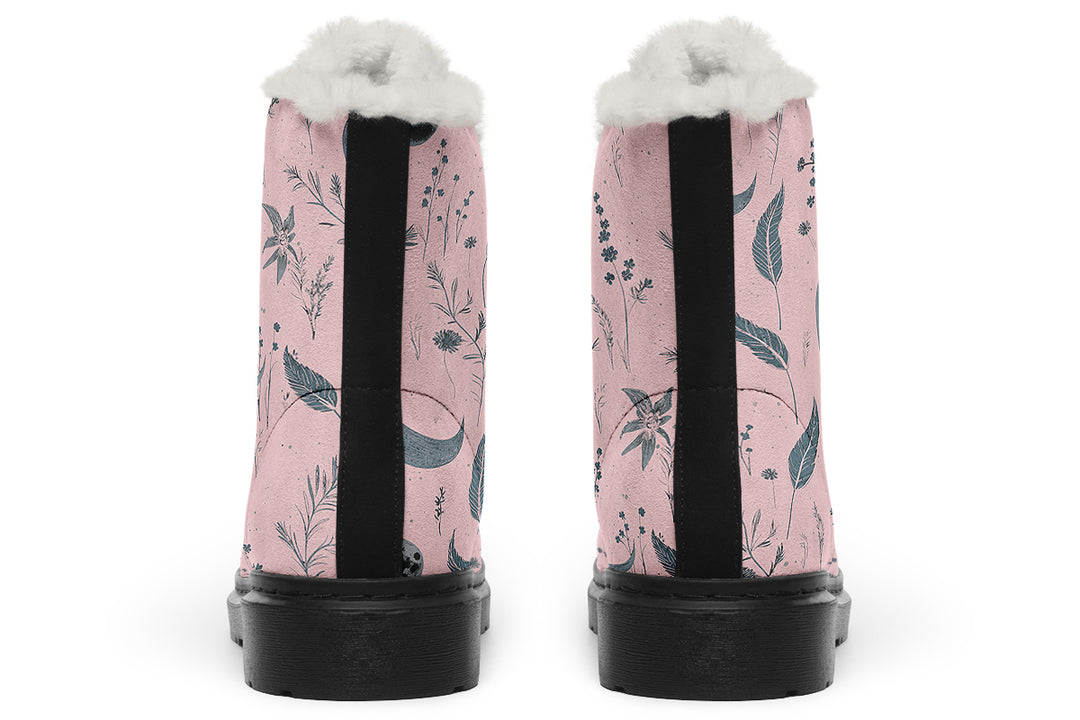 Rose Moonlit Botanica Winter Boots