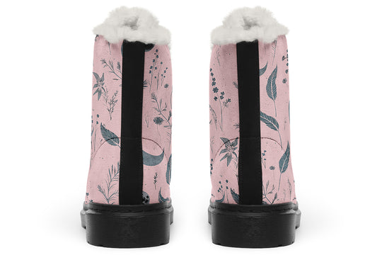 Rose Moonlit Botanica Winter Boots