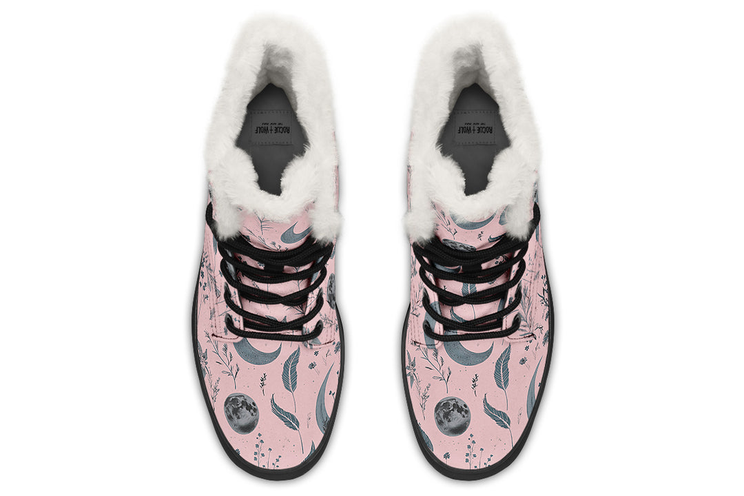 Rose Moonlit Botanica Winter Boots