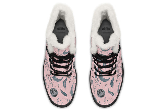 Rose Moonlit Botanica Winter Boots