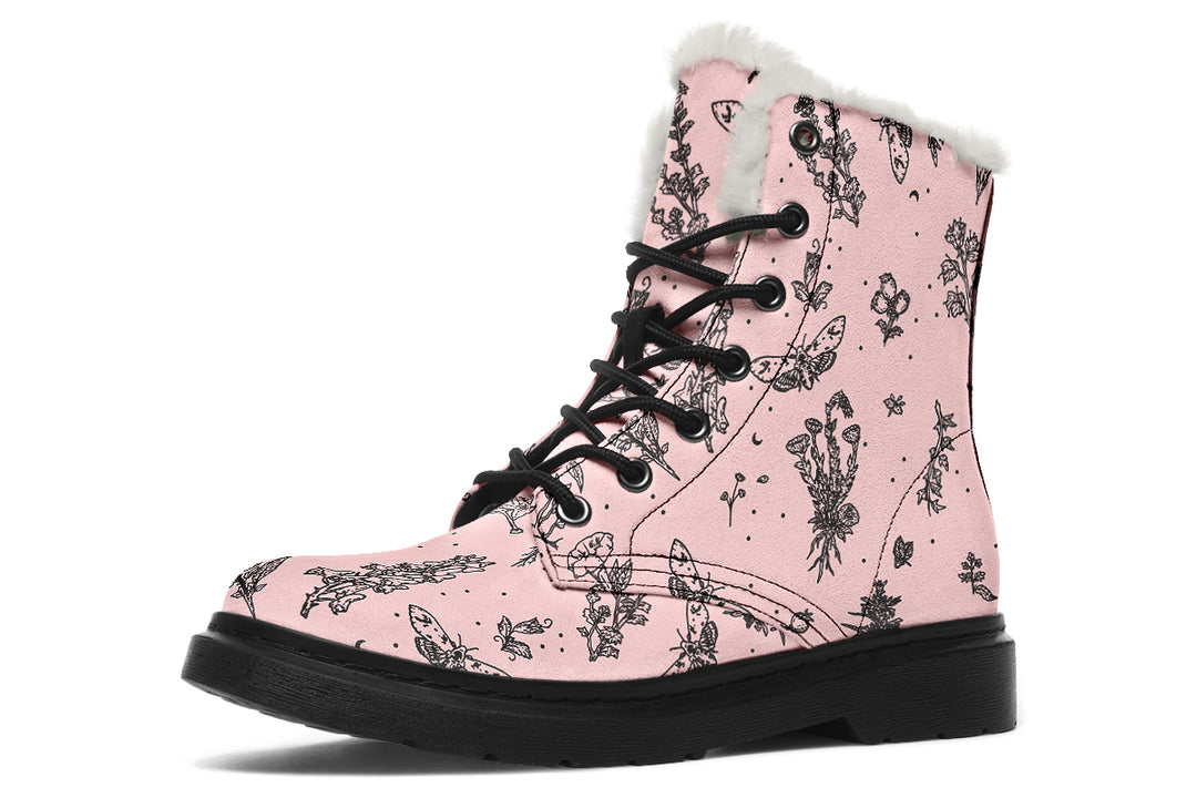 Rose Nightshade Winter Boots
