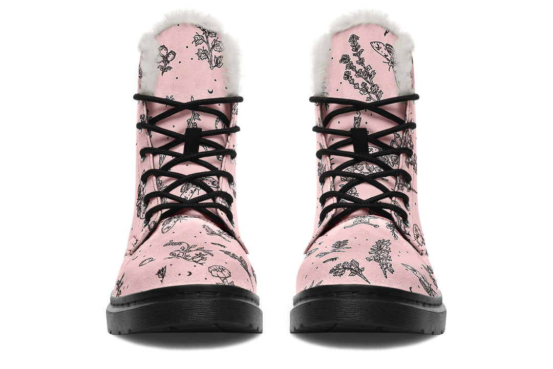 Rose Nightshade Winter Boots