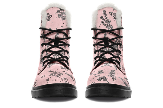 Rose Nightshade Winter Boots