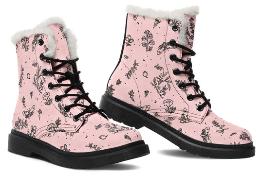 Rose Nightshade Winter Boots