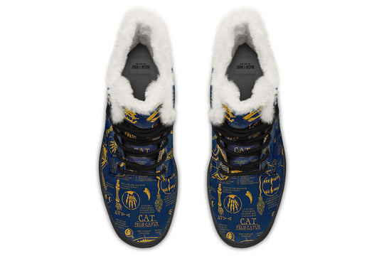Royal Cat Study Winter Boots