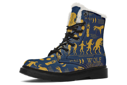 Royal Wolf Study Winter Boots