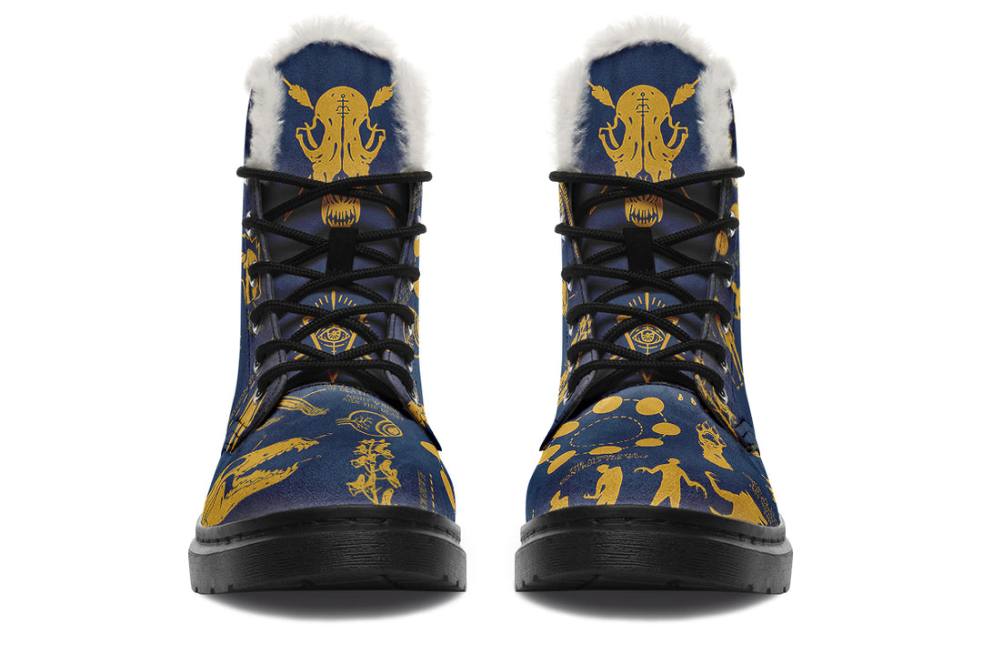 Royal Wolf Study Winter Boots