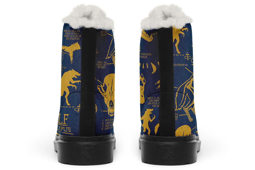 Royal Wolf Study Winter Boots