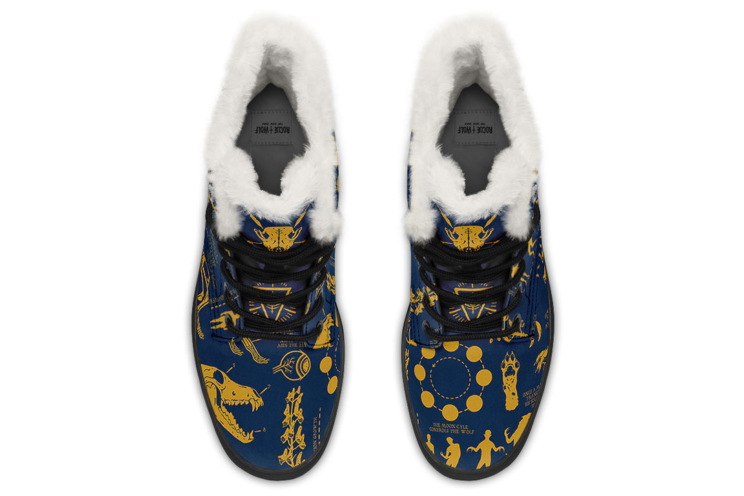 Royal Wolf Study Winter Boots