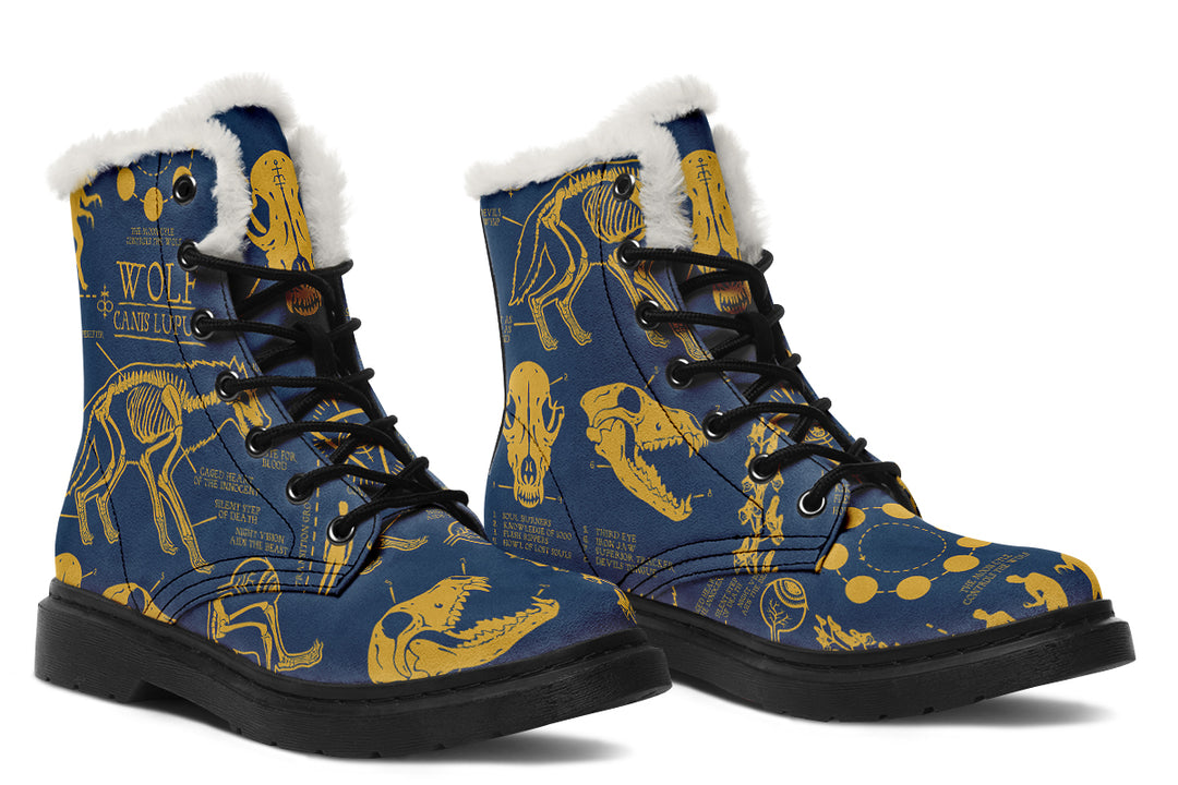 Royal Wolf Study Winter Boots