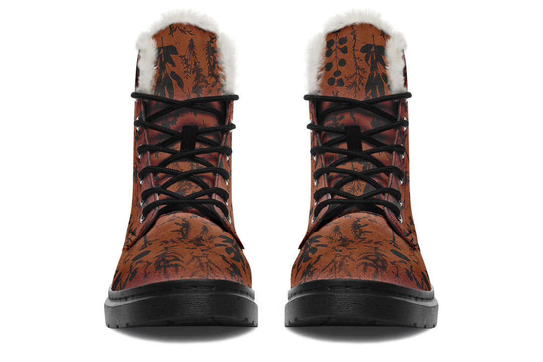 Rust Autumn Memoir Winter Boots