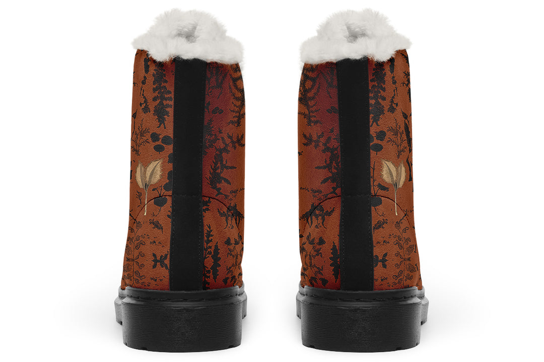 Rust Autumn Memoir Winter Boots