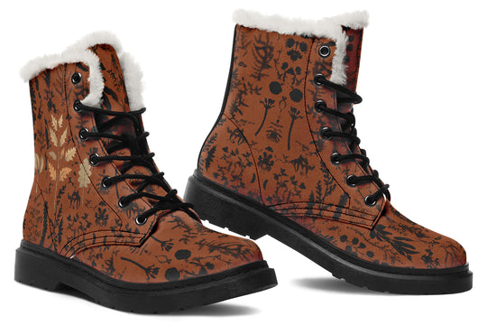 Rust Autumn Memoir Winter Boots