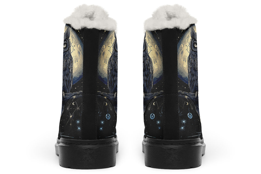Sage Owl Winter Boots