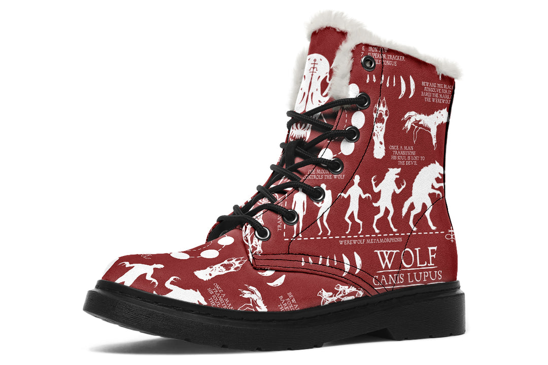 Sanguin Wolf Study Winter Boots