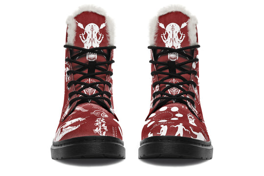 Sanguin Wolf Study Winter Boots