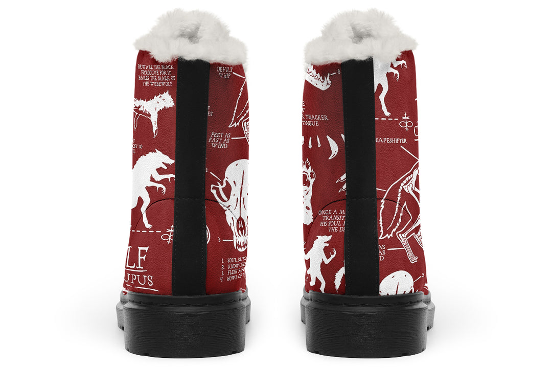 Sanguin Wolf Study Winter Boots
